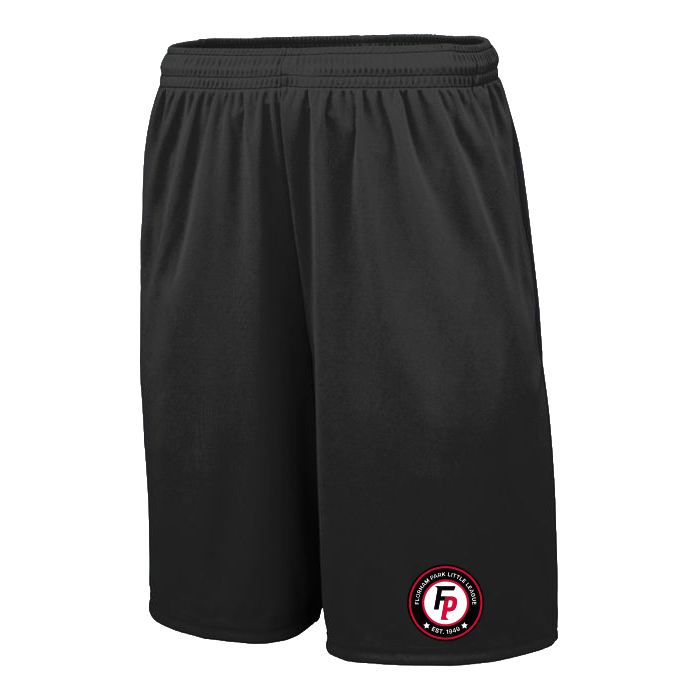 Florham Park Baseball Youth Training Shorts with Pocket