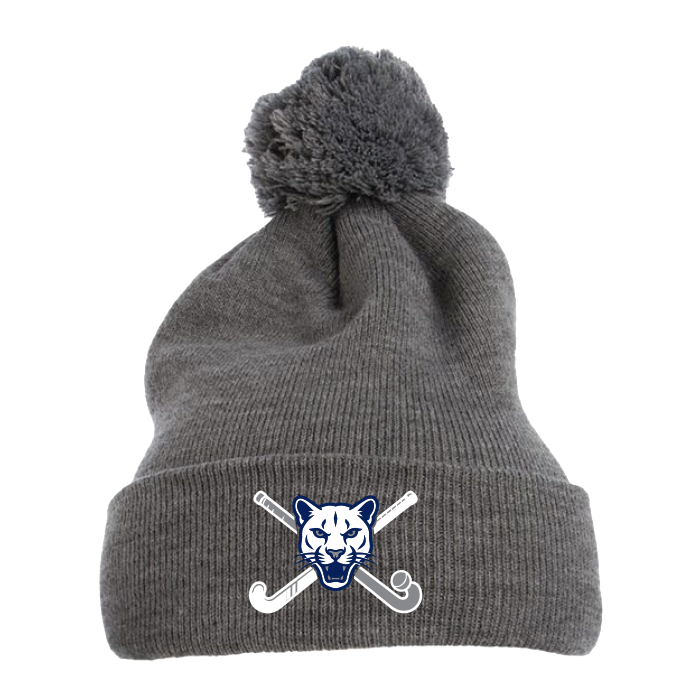 Pom-Pom Cuffed Beanie