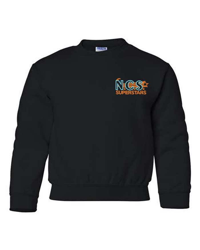 Embroidered Youth Crewneck Sweatshirt