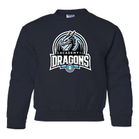 Academy 1 MS Youth Heavy Blend Crewneck Sweatshirt