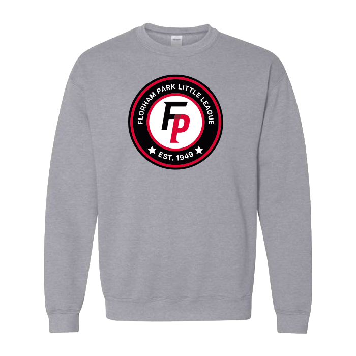 Florham Park Baseball Unisex Heavy Blend Crewneck Sweatshirt