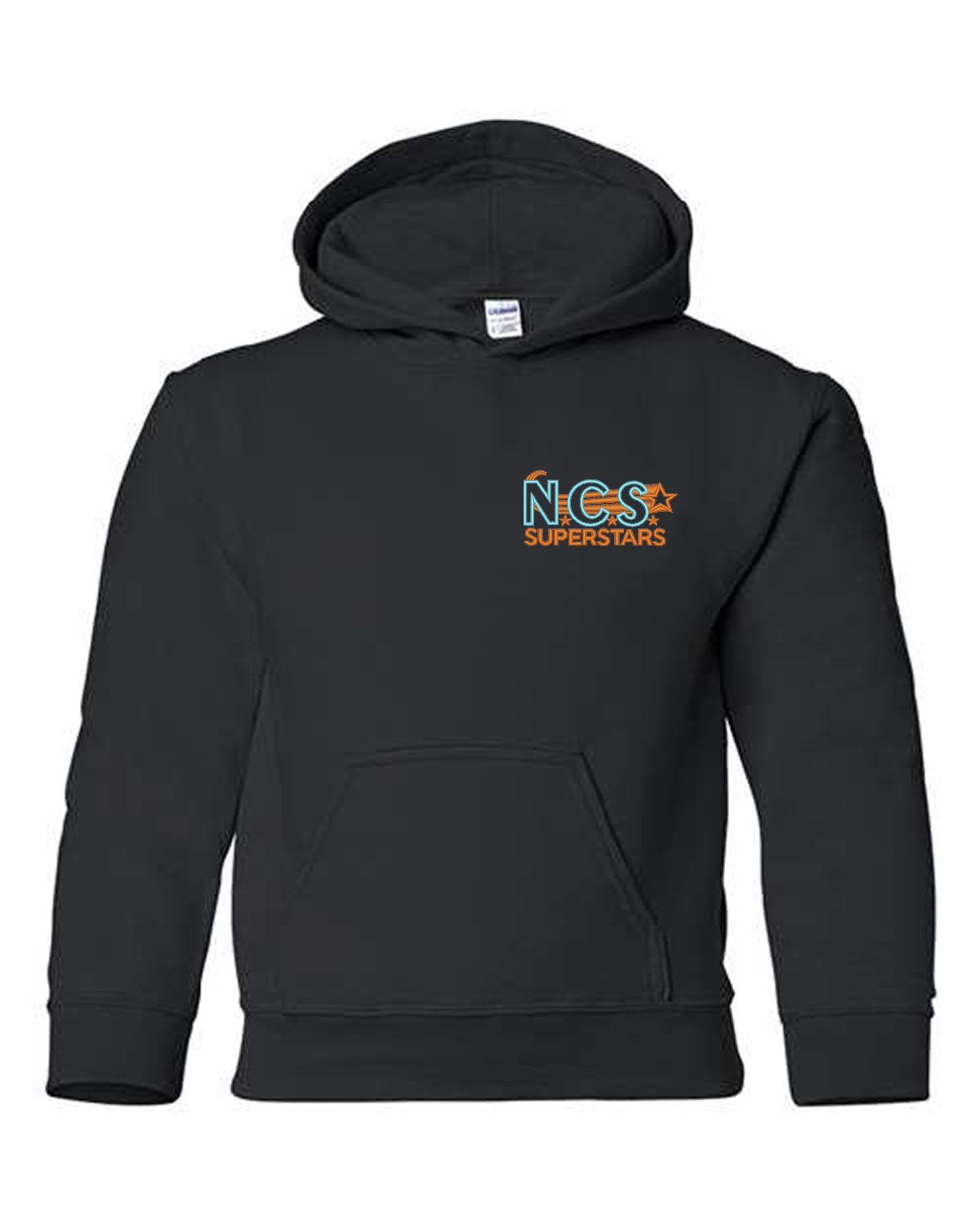 Embroidered Youth Hooded Sweatshirt