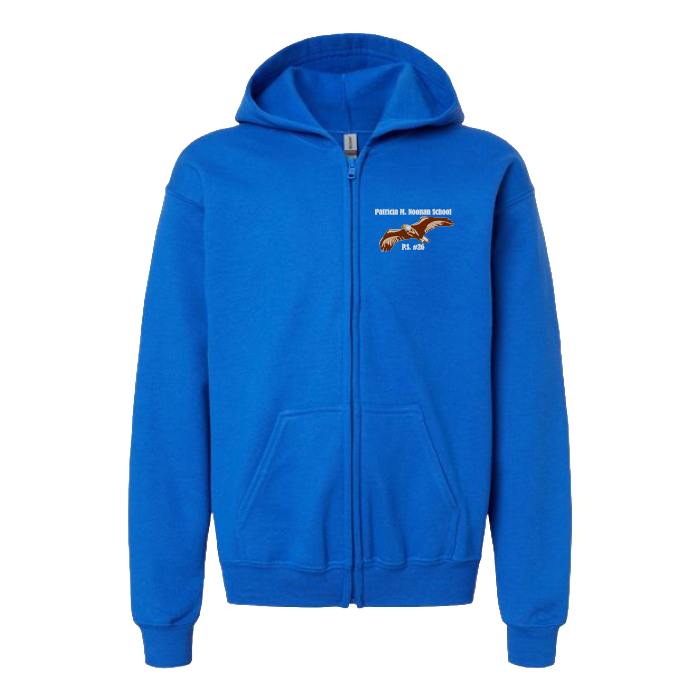 Youth Full Zip Hooded Sweatshirt