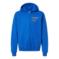 Youth Full Zip Hooded Sweatshirt