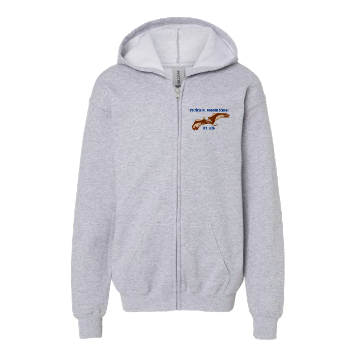 Youth Full Zip Hooded Sweatshirt