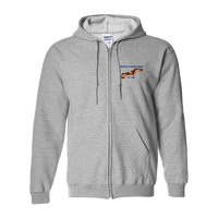 Full Zip Hooded Sweatshirt