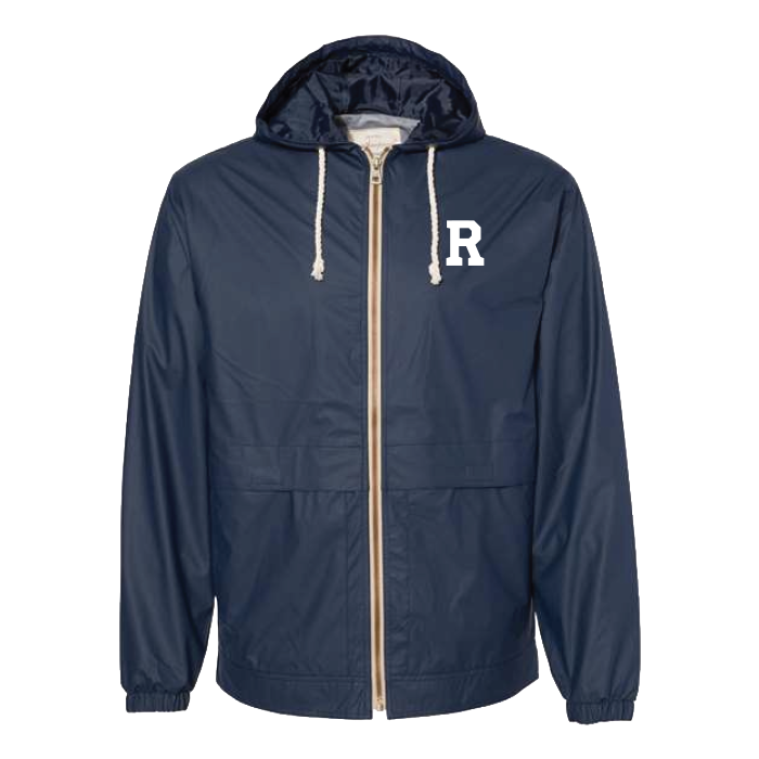Vintage Hooded Rain Jacket