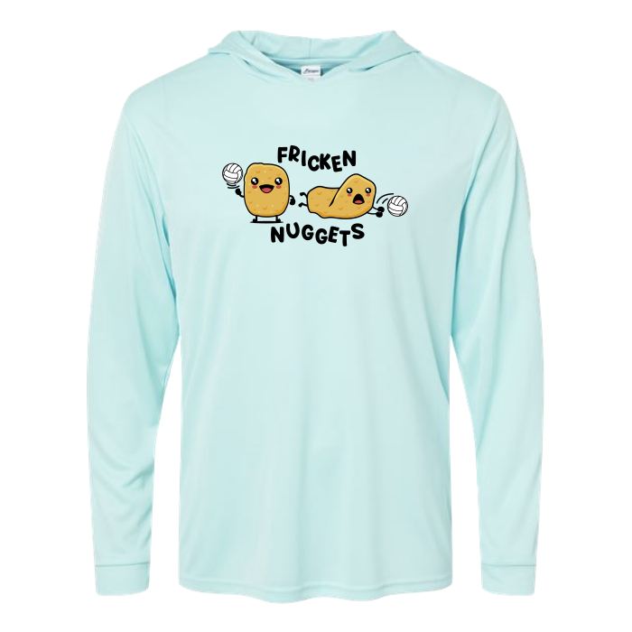 Nuggets Unisex Bahama Performance Hooded Long Sleeve T-Shirt