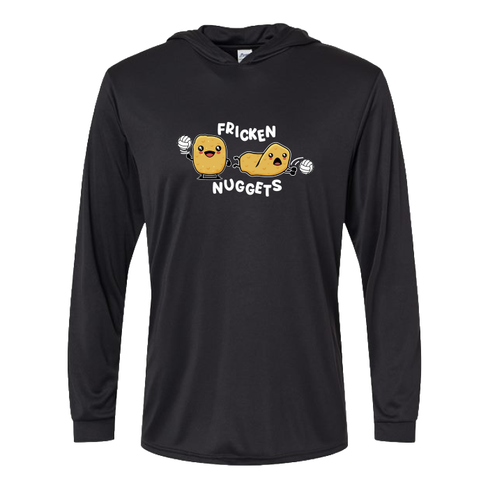 Nuggets Unisex Bahama Performance Hooded Long Sleeve T-Shirt