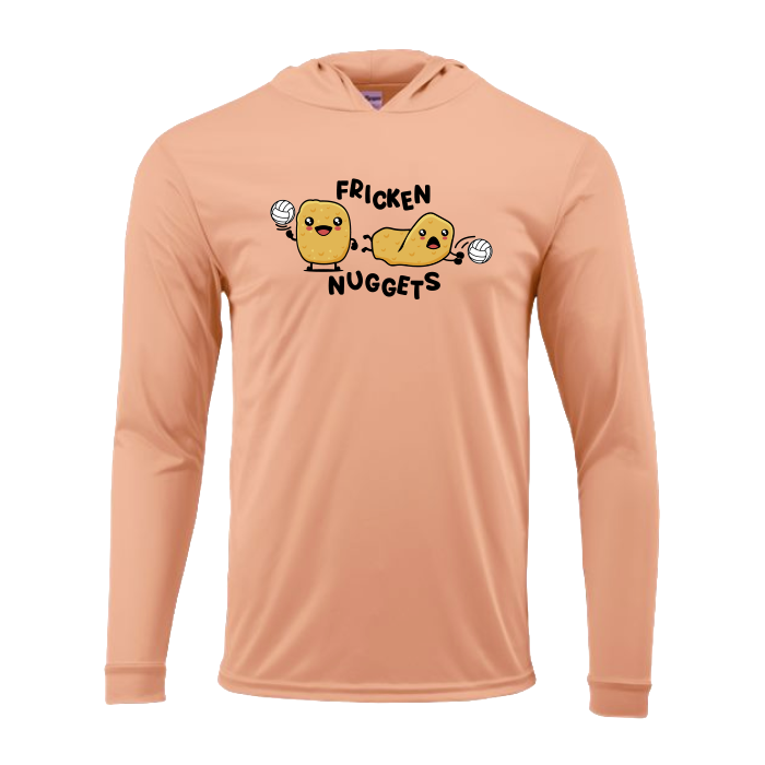 Nuggets Unisex Bahama Performance Hooded Long Sleeve T-Shirt
