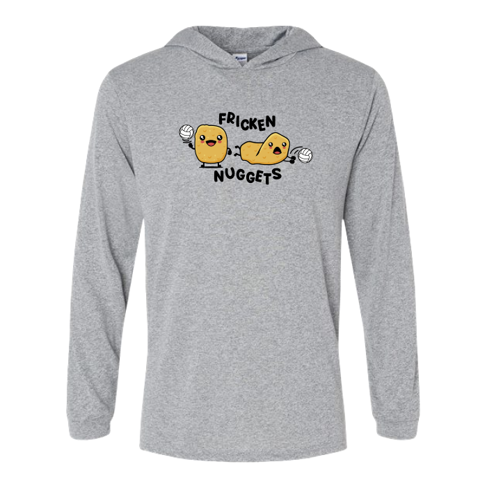 Nuggets Unisex Bahama Performance Hooded Long Sleeve T-Shirt