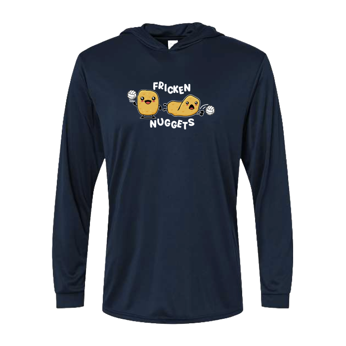 Nuggets Unisex Bahama Performance Hooded Long Sleeve T-Shirt