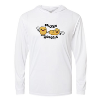 Nuggets Unisex Bahama Performance Hooded Long Sleeve T-Shirt