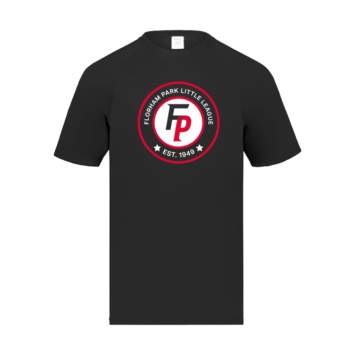 Florham Park Baseball Attain Wicking Raglan Sleeve Tee