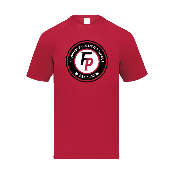 Florham Park Baseball Attain Wicking Raglan Sleeve Tee