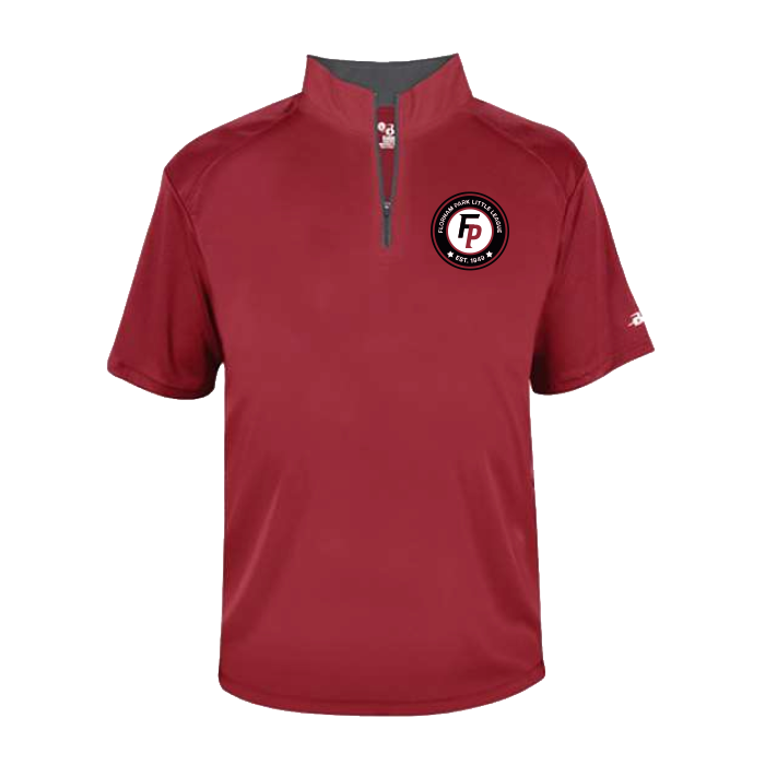 Raider Short Sleeve Quarter Zip Pullover