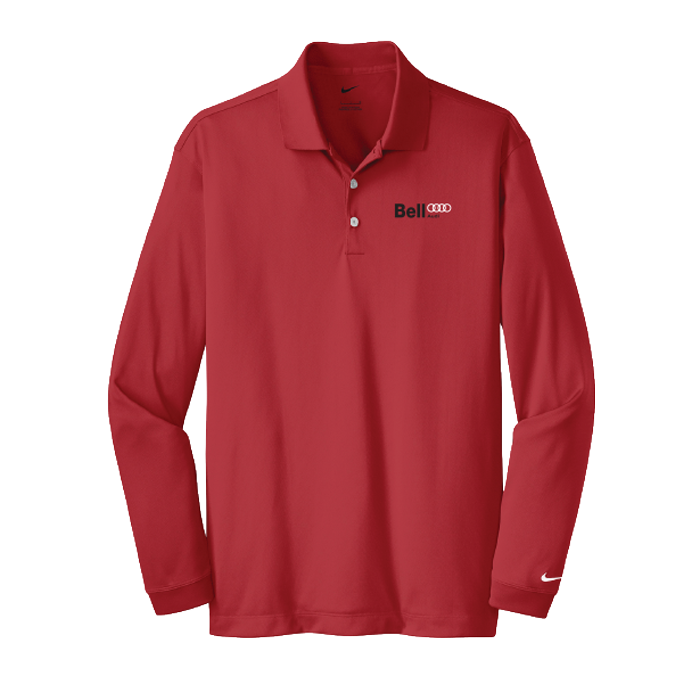 Bell Audi Nike Long Sleeve Dri-FIT Stretch Tech Polo
