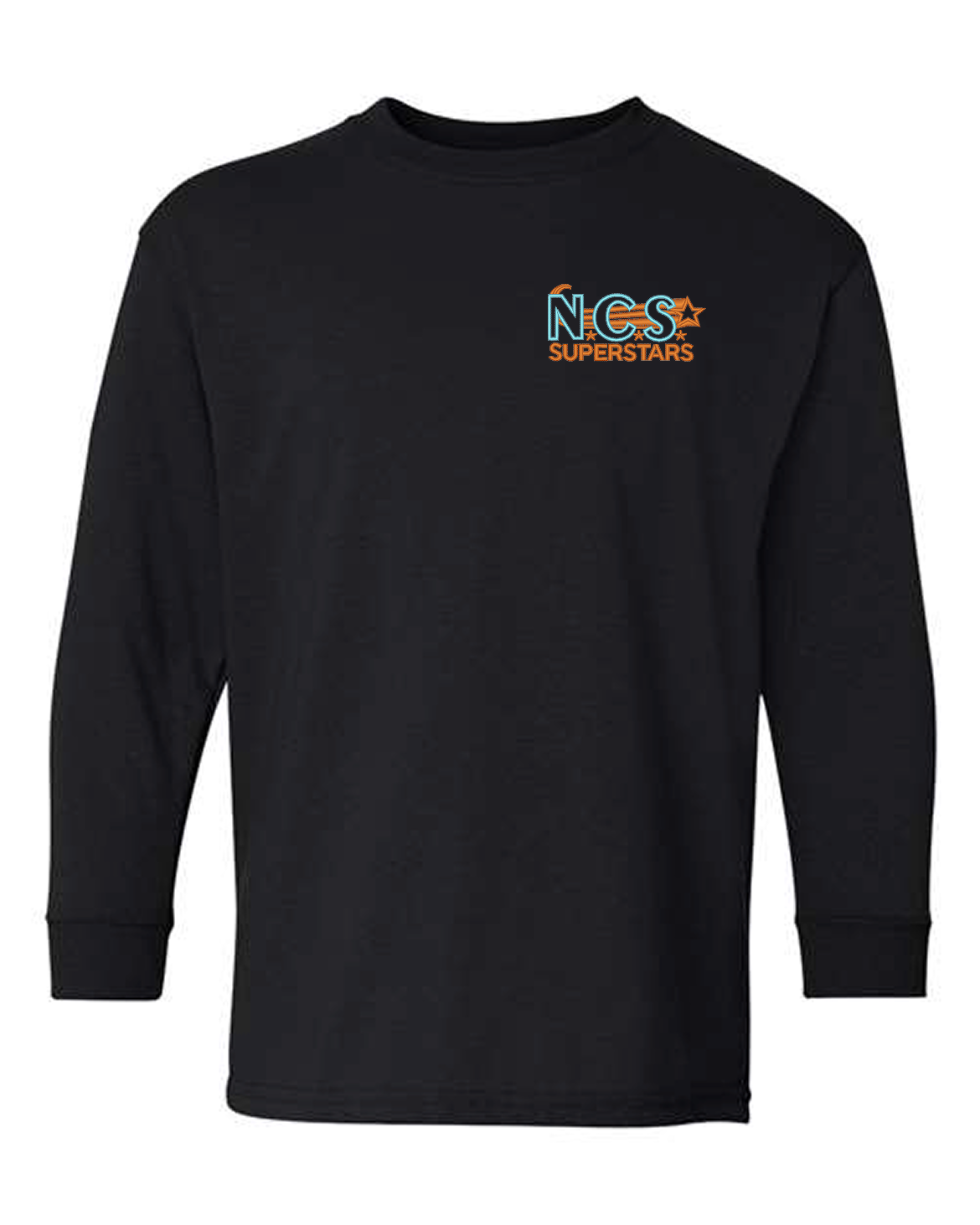 Embroidered Youth Long Sleeve T-Shirt