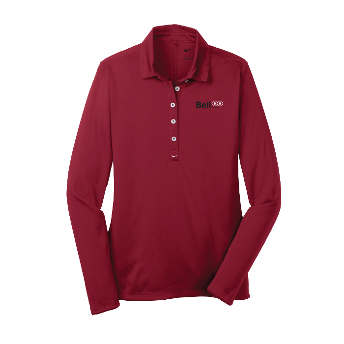 Bell Audi Nike Women's Long Sleeve Dri-FIT Stretch Tech Polo