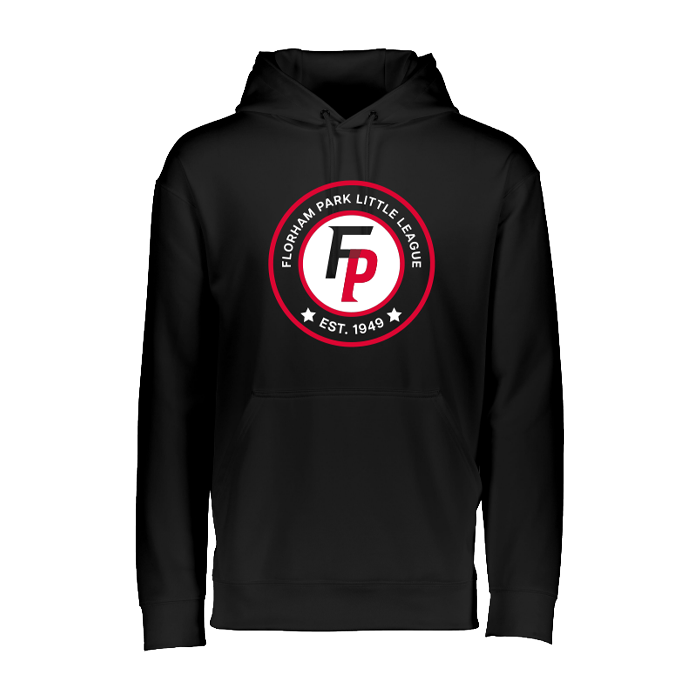 Florham Park Baseball Wicking Fleece Hoodie