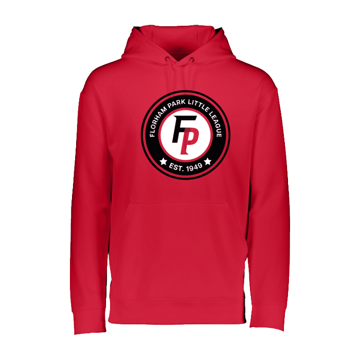 Florham Park Baseball Wicking Fleece Hoodie
