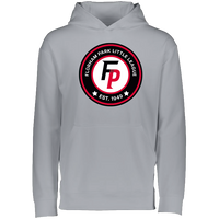 Florham Park Baseball Youth Wicking Fleece Hoodie