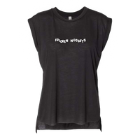 Nuggets Women’s Flowy Rolled Cuffs Muscle Tee
