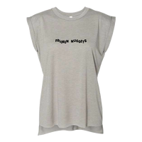 Nuggets Women’s Flowy Rolled Cuffs Muscle Tee