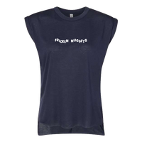 Nuggets Women’s Flowy Rolled Cuffs Muscle Tee