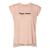 Nuggets Women’s Flowy Rolled Cuffs Muscle Tee