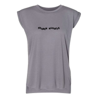 Nuggets Women’s Flowy Rolled Cuffs Muscle Tee