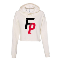 Florham Park Baseball Women’s Lightweight Crop Hooded Sweatshirt
