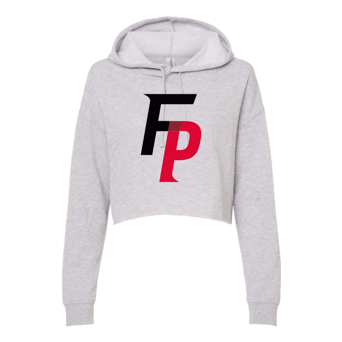 Florham Park Baseball Women’s Lightweight Crop Hooded Sweatshirt