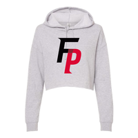 Florham Park Baseball Women’s Lightweight Crop Hooded Sweatshirt