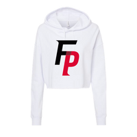 Florham Park Baseball Women’s Lightweight Crop Hooded Sweatshirt