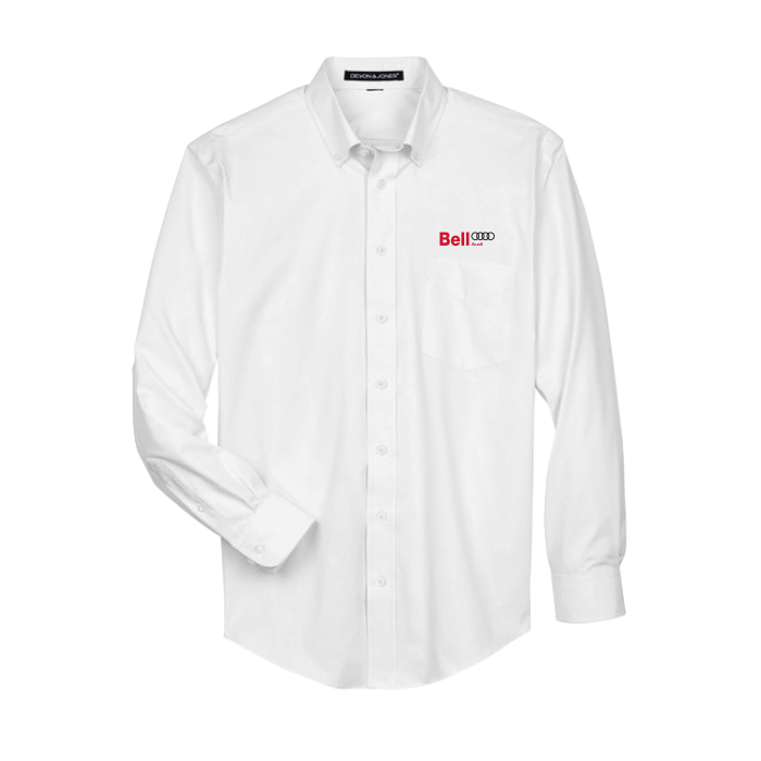 Bell Audi Men's Crown Collection Oxford Woven Dress Shirt