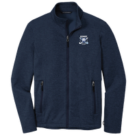 Striated Fleece Full Zip Jacket
