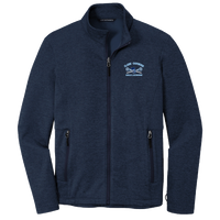 Striated Fleece Full Zip Jacket