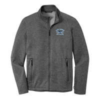 Striated Fleece Full Zip Jacket
