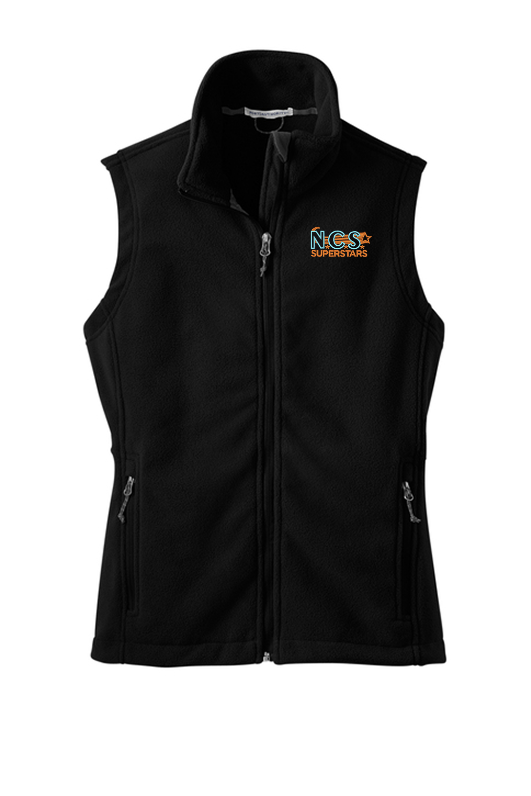 Embroidered Women's Fleece Vest