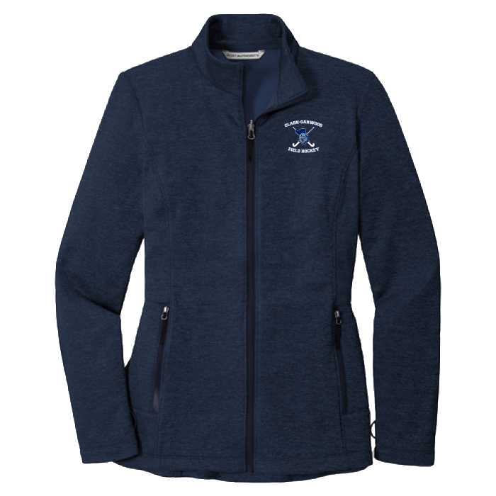 FH Clark-Garwood Port Authority Women's Collective Striated Fleece Jacket