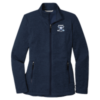 Women's Striated Fleece Full Zip Jacket