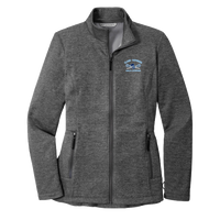 Women's Striated Fleece Full Zip Jacket