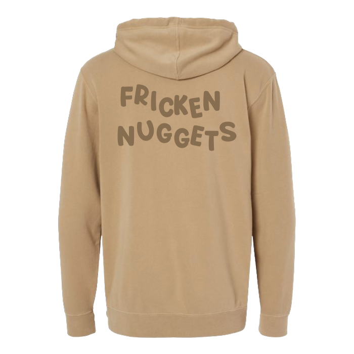 Nuggets Unisex Midweight Pigment-Dyed Hooded Sweatshirt
