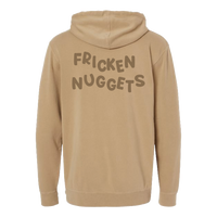 Nuggets Unisex Midweight Pigment-Dyed Hooded Sweatshirt