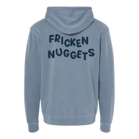 Nuggets Unisex Midweight Pigment-Dyed Hooded Sweatshirt