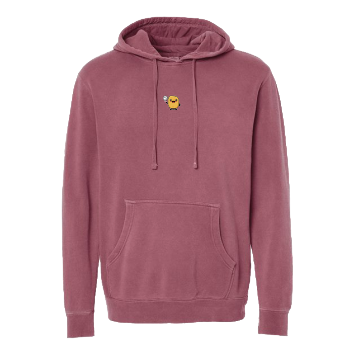 Nuggets Unisex Midweight Pigment-Dyed Hooded Sweatshirt