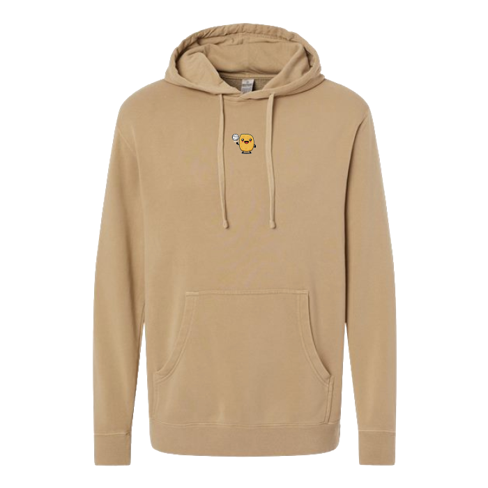 Nuggets Unisex Midweight Pigment-Dyed Hooded Sweatshirt