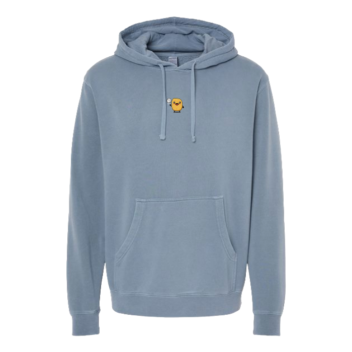 Nuggets Unisex Midweight Pigment-Dyed Hooded Sweatshirt