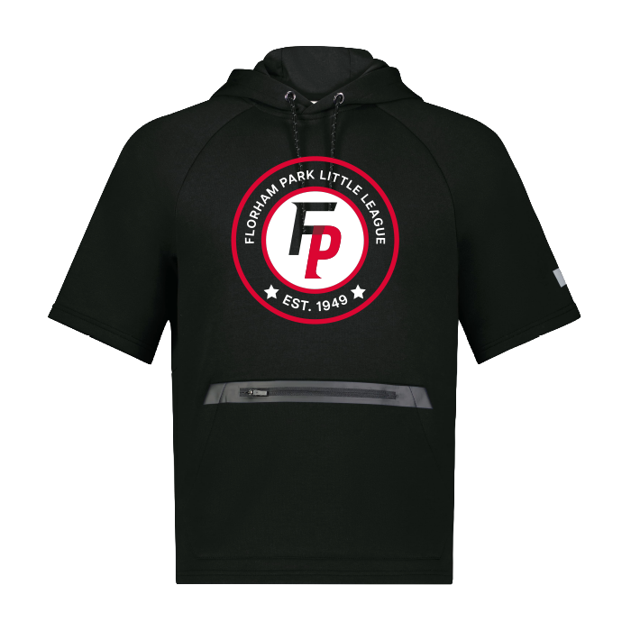Florham Park Baseball Legend Short Sleeve Tech Fleece Hoodie